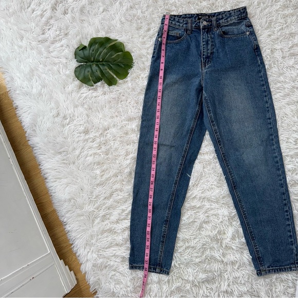 PLT | Mid Wash Straight Leg Jeans Size 2 Petite - Picture 6 of 8